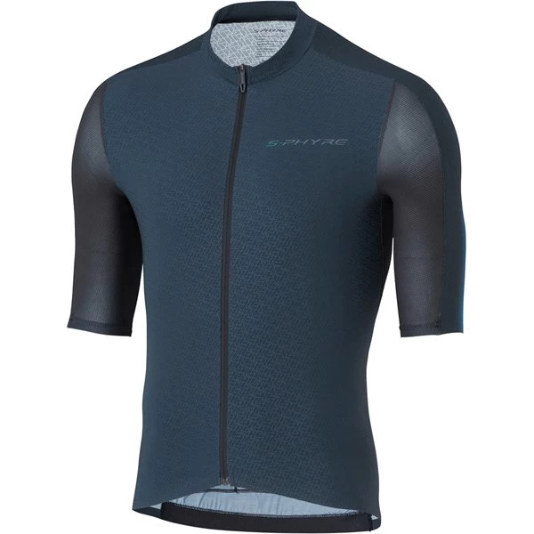 Shimano S-Phyre Flash Short Sleeve Jersey - Black/Green - Image 3