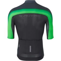 Shimano S-Phyre Flash Short Sleeve Jersey - Black/Green