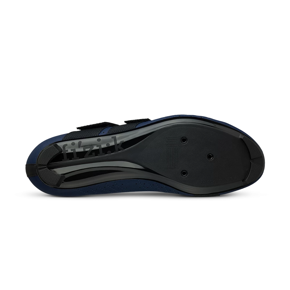 Fizik R5 Tempo Powerstrap Road Shoes - Navy/Black - Image 2