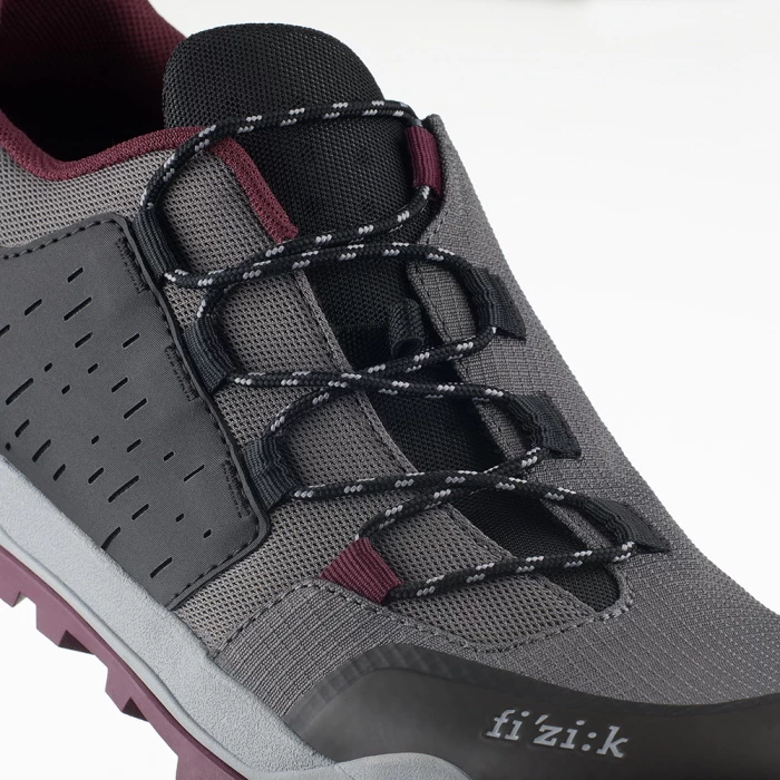 Fizik X2 Terra Ergolace MTB Shoes - Anthracite/Grape - Image 3