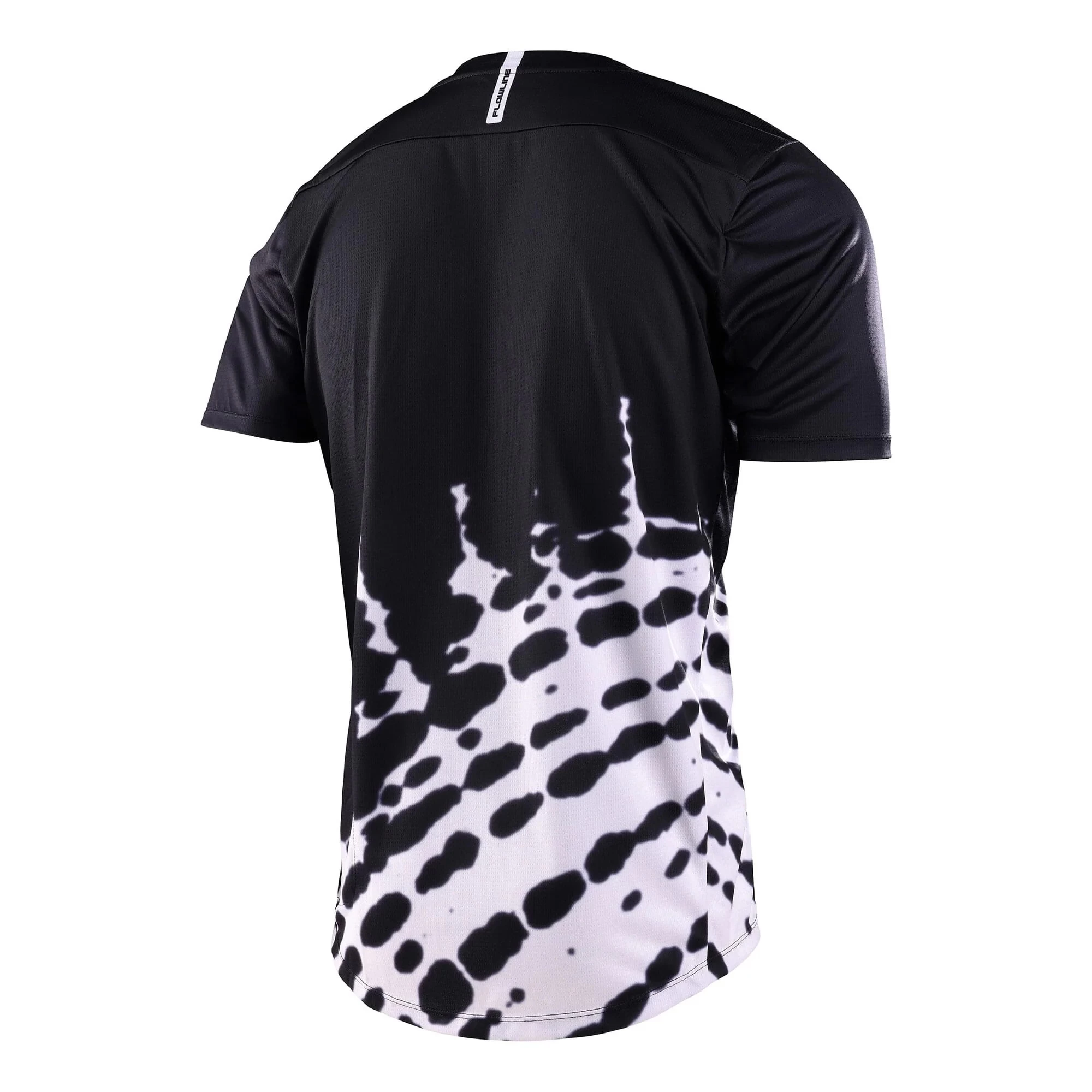Troy Lee Designs Flowline Men's Short Sleeve Jersey - Big Spin Black - Image 5