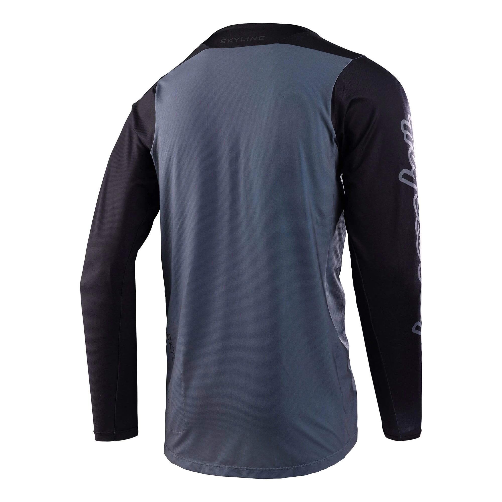 Troy Lee Designs Skyline Men's Long Sleeve Jersey - Mono Charcoal - Image 4