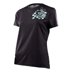Troy Lee Designs Lilium Women's Short Sleeve Jersey - Micayla Gatto Black