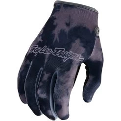 Troy Lee Designs Flowline Men's MTB Long Finger Gloves - Plot Charcoal