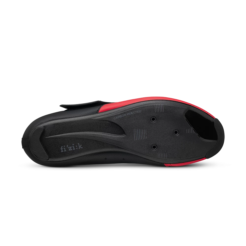 Fizik R4 Transiro Triathlon Shoes - Black/Red - Image 2