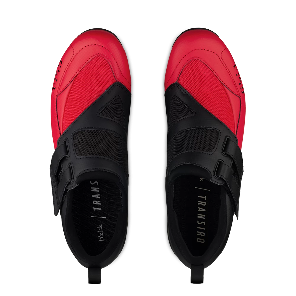 Fizik R4 Transiro Triathlon Shoes - Black/Red - Image 4