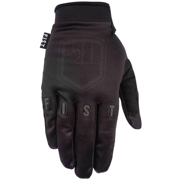 Fist Handware Stocker Collection Youth Long Finger Gloves - Black