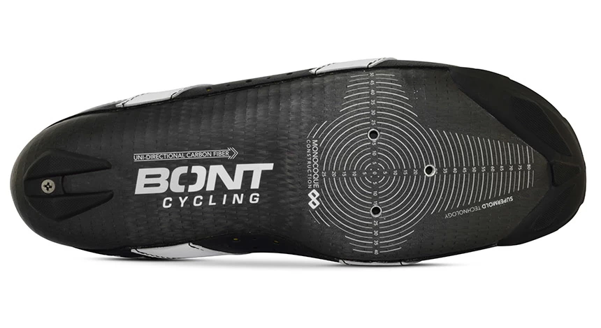 Bont Vaypor+ Road Shoes - Black/White - Image 3