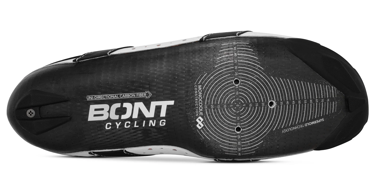 Bont Vaypor+ Road Shoes - White/Black - Image 3