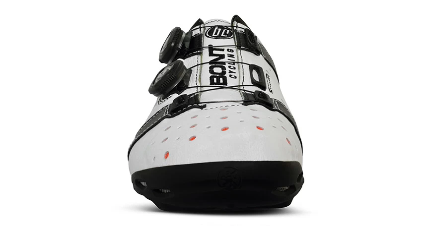 Bont Vaypor+ Road Shoes - White/Black - Image 4