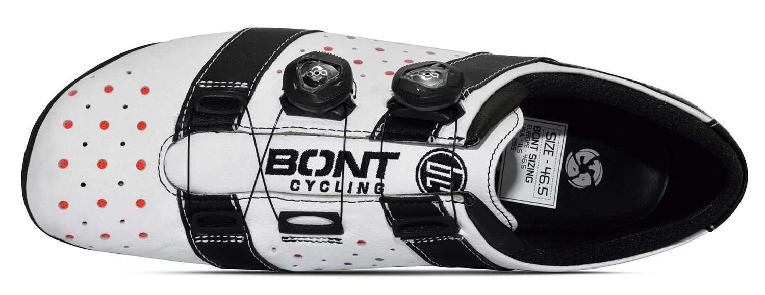 Bont Vaypor+ Road Shoes - White/Black - Image 7